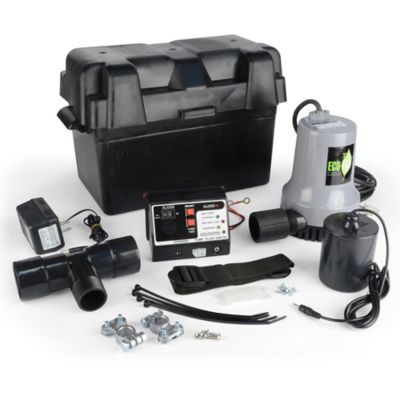 Image showing 5 th ECO-FLO Products Inc. 1/4 hp 12V Backup Sump Pump System, 2,700 GPH