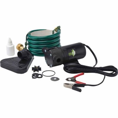 ECO-FLO Products Inc. 1/12 HP 115V Electric Thermoplastic Portable Transfer Utility Pump, 360 GPH, PUP61DC