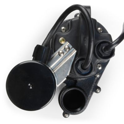 Image showing 7 th ECO-FLO Products Inc. 1/3 hp Cast-Iron Sump Pump with Vertical Switch