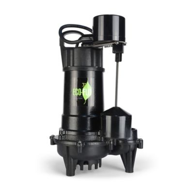 Image showing  1/2 HP 115V Electric Cast Iron Sump Pump with Vertical Switch, 4,400 GPH