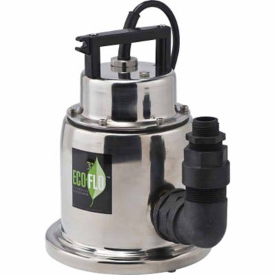 ECO-FLO Products Inc. Stainless Steel Submersible Utility Pump, SUP64