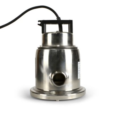 Image showing  1-1/4 HP 115V Electric Stainless Steel Submersible Utility Pump, 1,500 GPH, SUP64