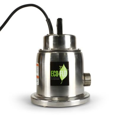 Image showing 7 th ECO-FLO Products Inc. 1-1/4 HP 115V Electric Stainless Steel Submersible Utility Pump, SUP64, 1,500 GPH