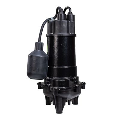 Image showing  3/4 HP 115V Electric Cast Iron Sump Pump with Wide-Angle Switch, 6,000 GPH