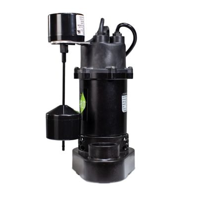 Image showing  1/3 HP 115V Electric Anodized Aluminum Sump Pump with Vertical Switch, 3,540 GPH