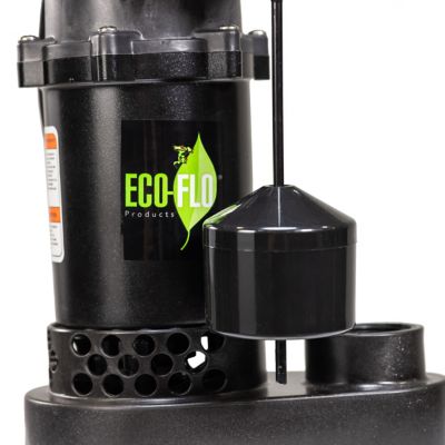 Image showing  1/3 HP 115V Electric Anodized Aluminum Sump Pump with Vertical Switch, 3,540 GPH