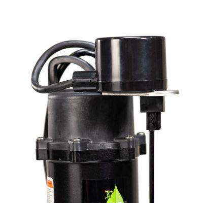 Image showing  1/3 HP 115V Electric Anodized Aluminum Sump Pump with Vertical Switch, 3,540 GPH
