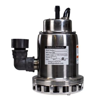 Image showing  1/2 HP 115V Thermoplastic Utility Water Pump, SEP50M