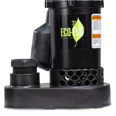 Image showing  1/3 HP Anodized Aluminum Sump Pump with Wide-Angle Switch