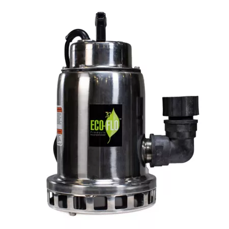 ECO-FLO Products Inc Stainless Steel Electric Utility Water Pump 115V 3 000 GPH SEP75M Utility Pumps