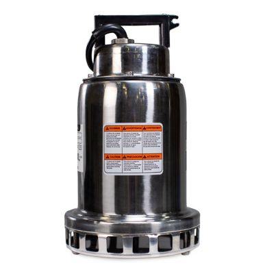 Image showing  115V Electric Stainless Steel Utility Water Pump, 3,000 GPH, SEP75M