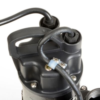 Image showing  1/2 HP 115V Electric Cast Iron Sewage Pump, 5,700 GPH