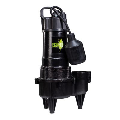 Image showing  1/2 HP 115V Electric Cast Iron Sewage Pump, 5,700 GPH
