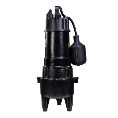 Image showing  1/2 HP 115V Electric Cast Iron Sewage Pump, 5,700 GPH