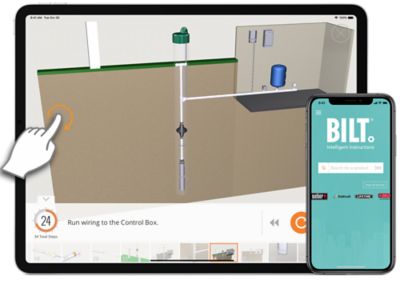 Image showing 7 th ECO-FLO Products Inc. 1/2 HP 115V Electric 4 in. Submersible Deep Well Pump, 11 GPM, 2-Wire