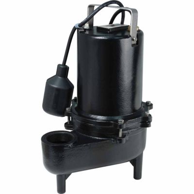 ECO-FLO Products Inc. 1/2 HP 115V Electric Sewage Pump, 7,500 GPH