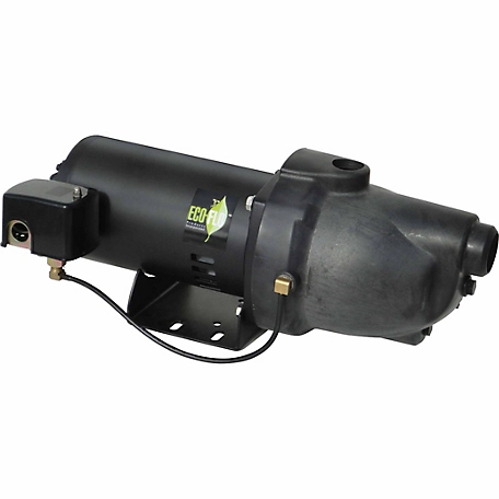 ECO-FLO Products Inc. Shallow Well Jet Pump, 1/2 HP, Plastic