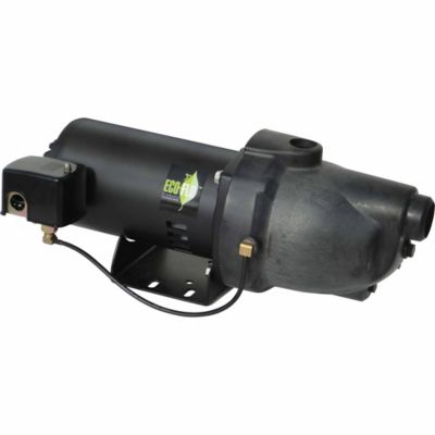 ECO-FLO Products Inc. Shallow Well Jet Pump, 1 HP, Plastic