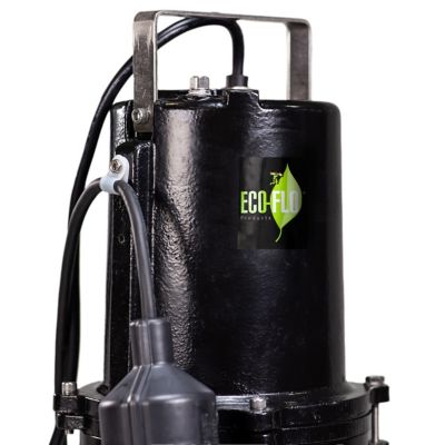 Image showing  6/10 HP 115V Electric Sewage Pump, 8,400 GPH