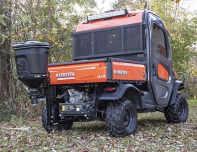 Image showing  15 gal. Capacity 30 ft. All-Season Salt/Seed/Feed/Fertilizer UTV Spreader for 2 in. Receivers