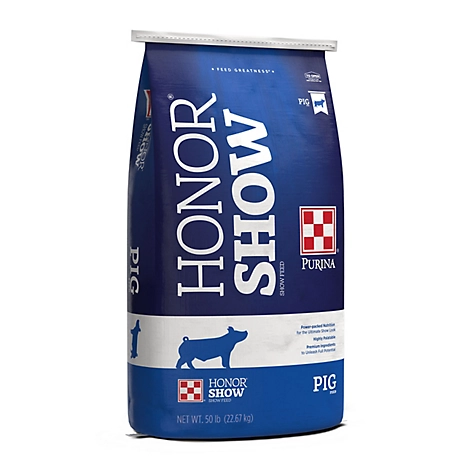 Purina Honor Show Base Concentrate Show Pig Feed, 50 lb. Bag