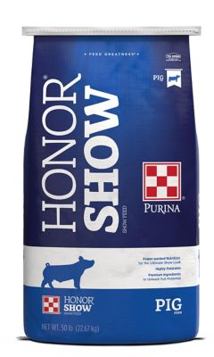 Image showing  Honor Show Base Concentrate Show Pelleted Pig Feed, 50 lb. Bag