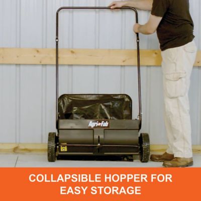 Image showing 5 th Agri-Fab 26 in. Push Lawn Sweeper, 31 x 52.5 x 33in.