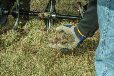 Image showing 7 th Agri-Fab Mounted SmartLink 40 in. Plug Aerator