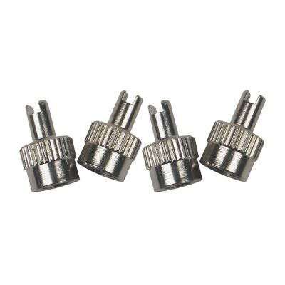 Image showing  Valve Core Remover and Tire Valve Caps, 4-Pack