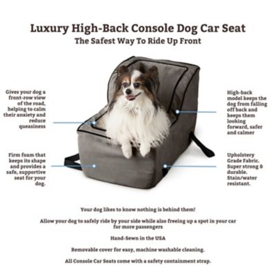 Image showing  High Back Luxury Console Pet Car Seat, 1