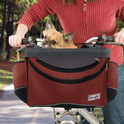 snoozer dog bike basket