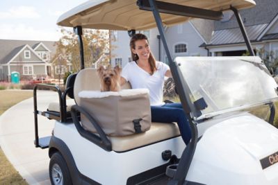 Snoozer Lookout Pet Golf Cart Seat, Hazlenut, Small
