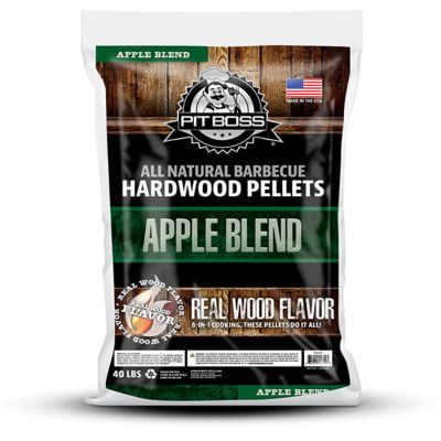 Pit Boss BBQ Apple Wood Pellets, 40 lb.