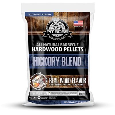 Pit Boss BBQ Hickory Wood Pellets, 40 lb.