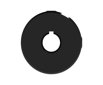 Image showing  1/2 in. W Series Hub for Sprocket or Pulley, Round Bore with Keyway and Set Screws