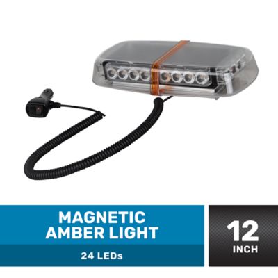 Traveller Magnetic LED Amber Light, 12 in.