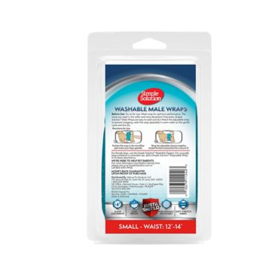 Image showing  Male Small Reusable Dog Wrap