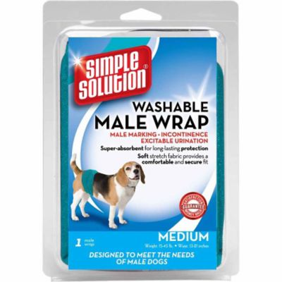 dog male wraps