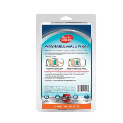 Image showing  Male Large Reusable Dog Wrap