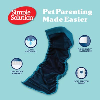 Image showing  Male Large Reusable Dog Wrap