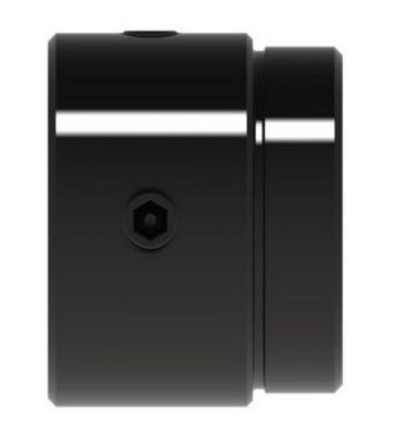 Image showing  11/16 in. W Series Hub, Round Bore with Keyway and Set Screws