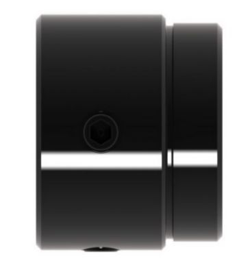 Image showing  11/16 in. W Series Hub, Round Bore with Keyway and Set Screws