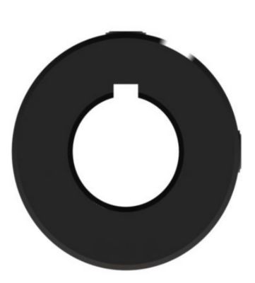 Image showing  13/16 in. W Series Hub, Round Bore with Keyway and Set Screws