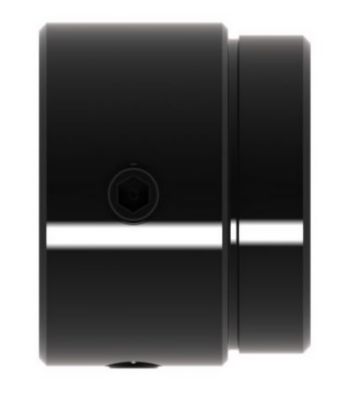 Image showing  13/16 in. W Series Hub, Round Bore with Keyway and Set Screws