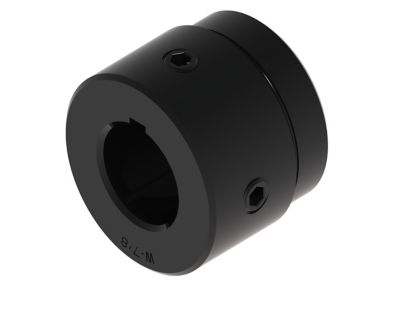 Image showing  7/8 in. W Series Hub for Sprocket or Pulley, Round Bore with Keyway and Set Screws