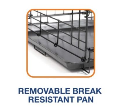 Image showing 5 th Precision Pet Products ProValu 2-Door Wire Pet Crate