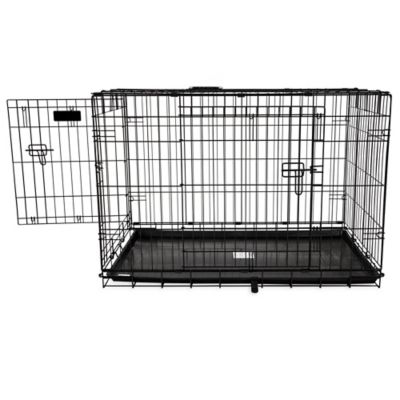 Image showing  ProValu 2-Door Wire Pet Crate