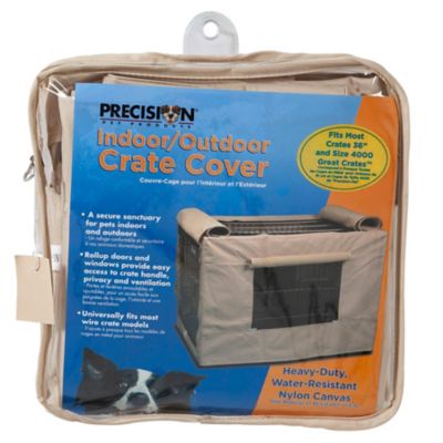 Precision Pet Products Indoor/Outdoor Pet Crate Cover