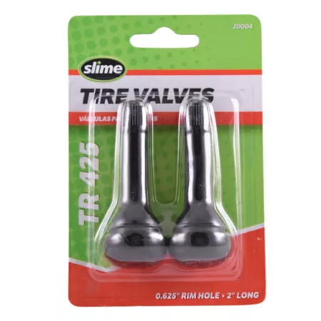 Slime Tubeless Tire Valves for TR-425 Tires Pack of 2 Tire Valve Stems