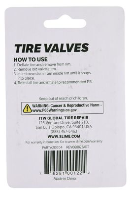 Image showing  Tubeless Tire Valves for TR-425 Tires, 2-Pack